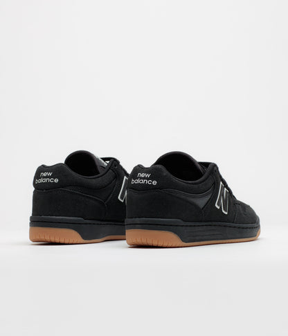 New Balance Numeric 480 Shoes - Black / Black / Gum