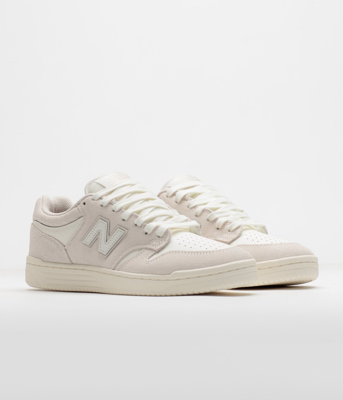 New Balance Numeric 480 Shoes - Vanilla / Vanilla
