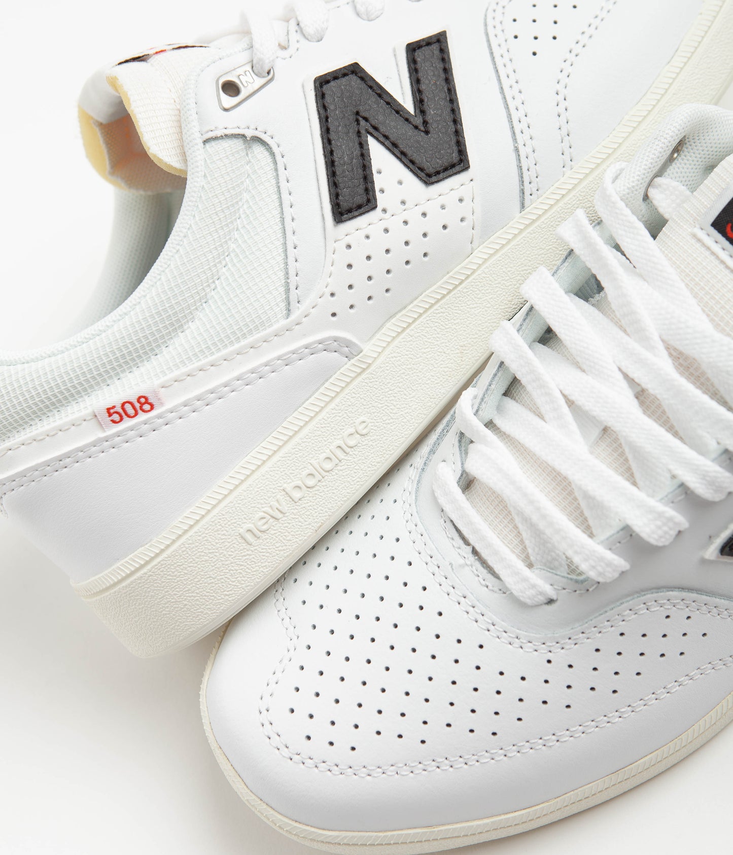 New Balance Numeric 508 Brandon Westgate Shoes - White / Black