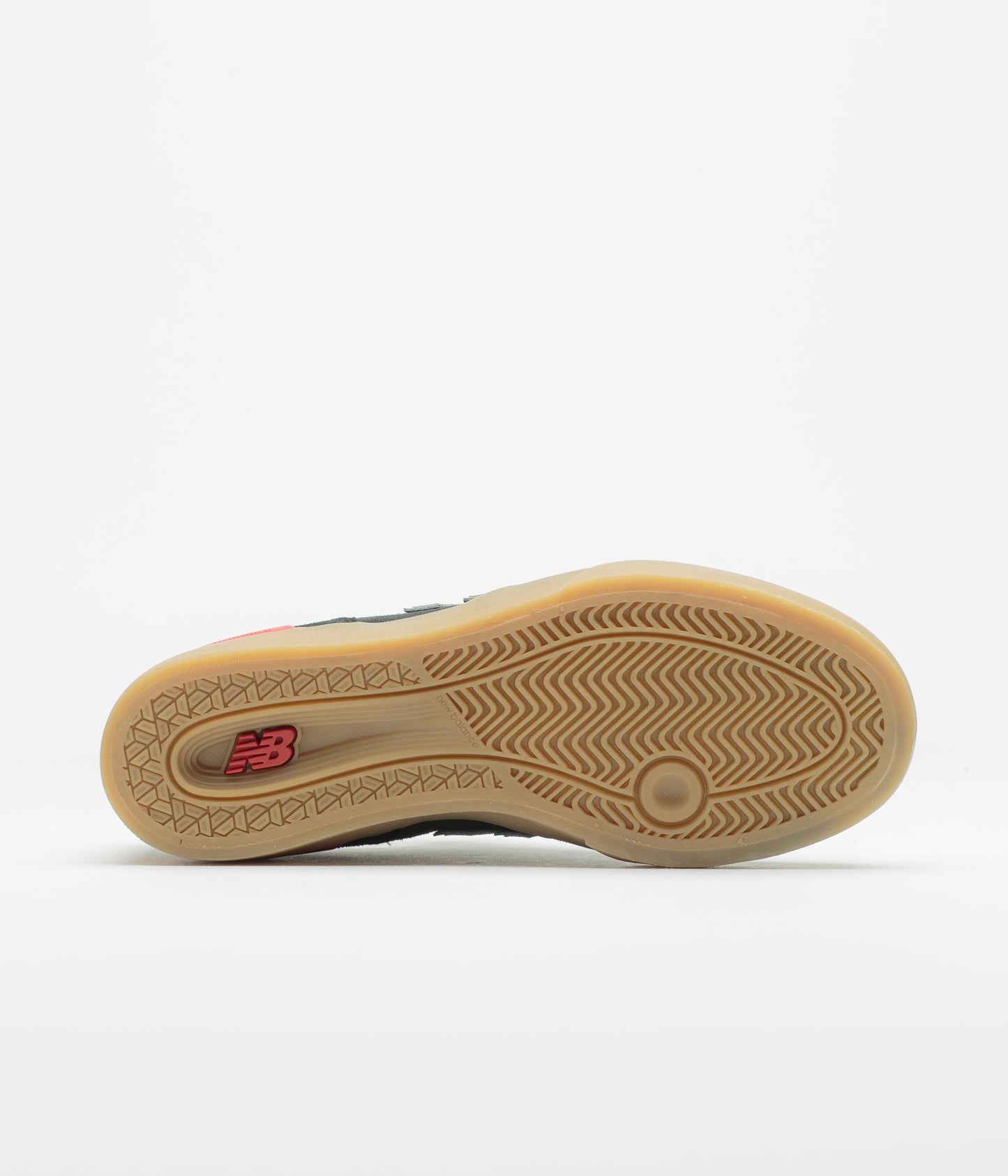 New Balance Numeric 574 Shoes - Black / White / Gum