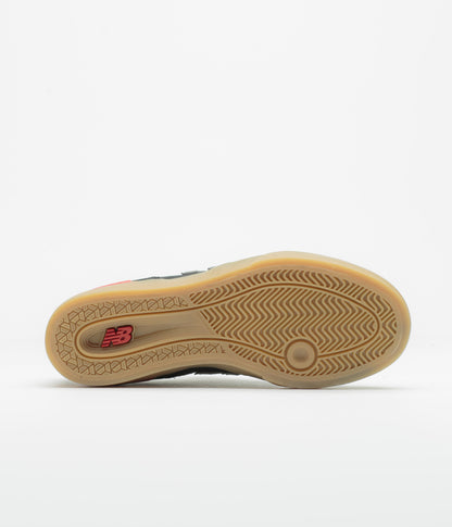 New Balance Numeric 574 Shoes - Black / White / Gum