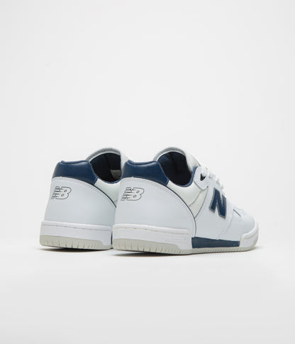 New Balance Numeric 600 Tom Knox Shoes - White / Navy
