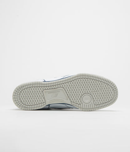New Balance Numeric 600 Tom Knox Shoes - White / Navy