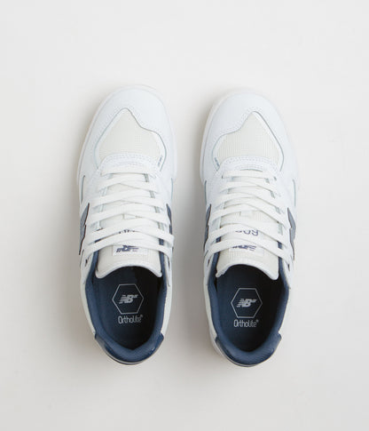 New Balance Numeric 600 Tom Knox Shoes - White / Navy