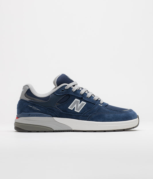 New Balance Numeric 933 Andrew Reynolds Shoes - Navy / White