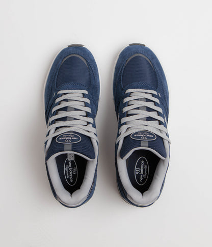 New Balance Numeric 933 Andrew Reynolds Shoes - Navy / White