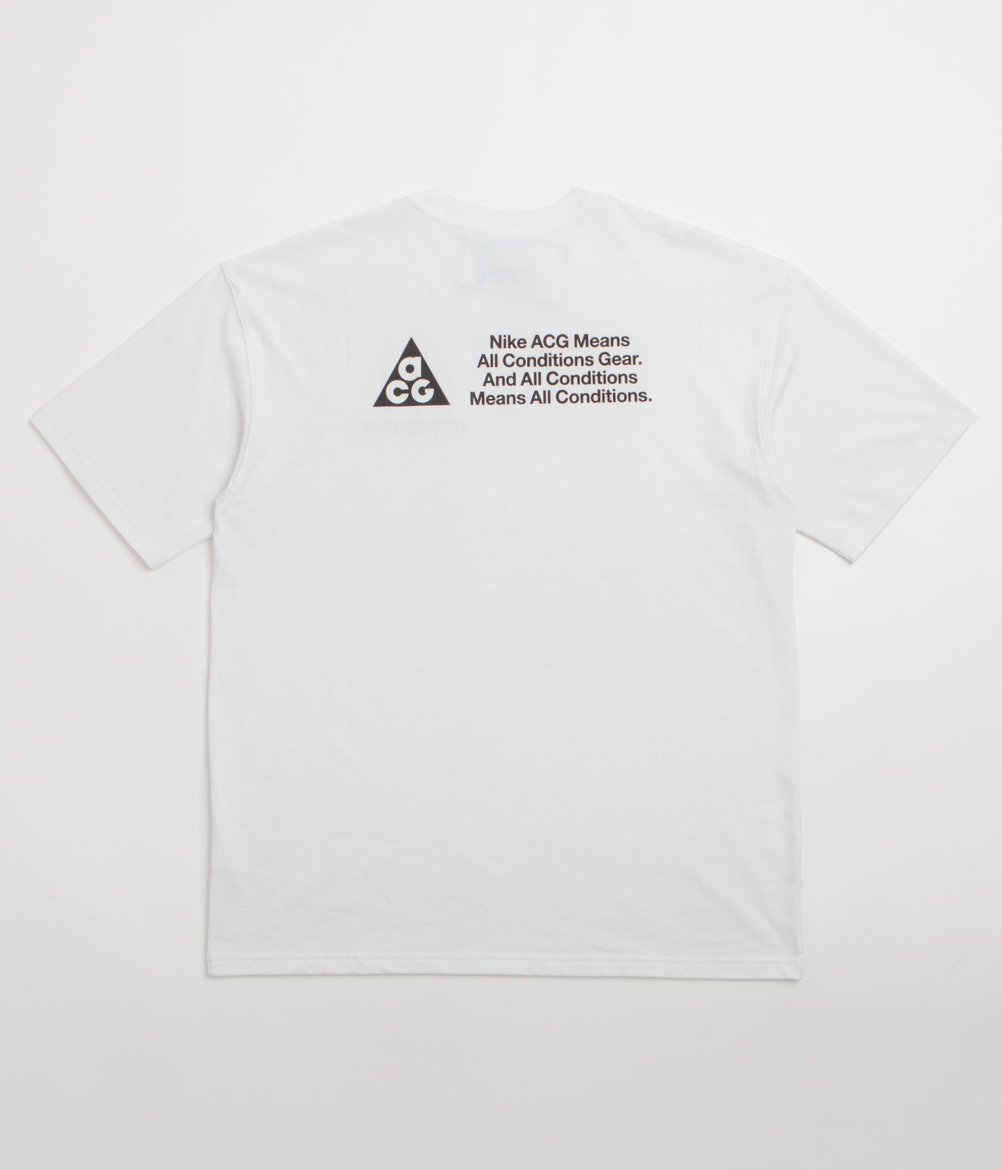 Nike ACG MBR T-Shirt - Summit White / Black