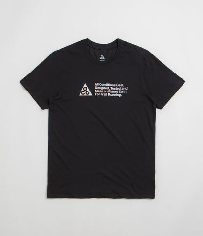 Nike ACG Trail Logo T-Shirt - Black