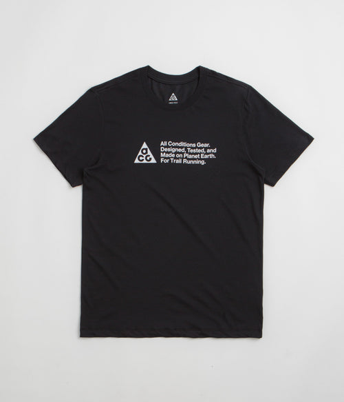 Nike ACG Trail Logo T-Shirt - Black