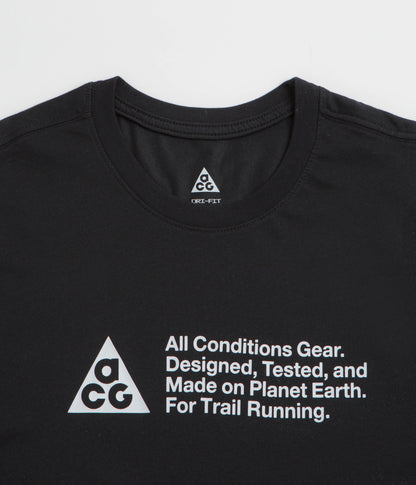 Nike ACG Trail Logo T-Shirt - Black