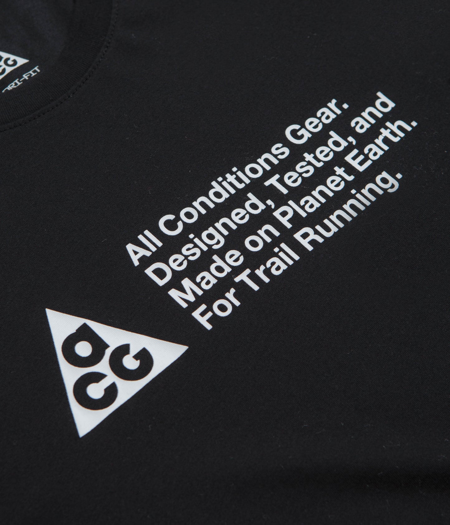 Nike ACG Trail Logo T-Shirt - Black
