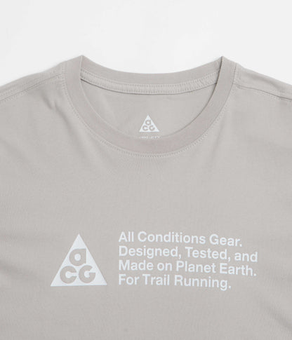 Nike ACG Trail Logo T-Shirt - College Grey