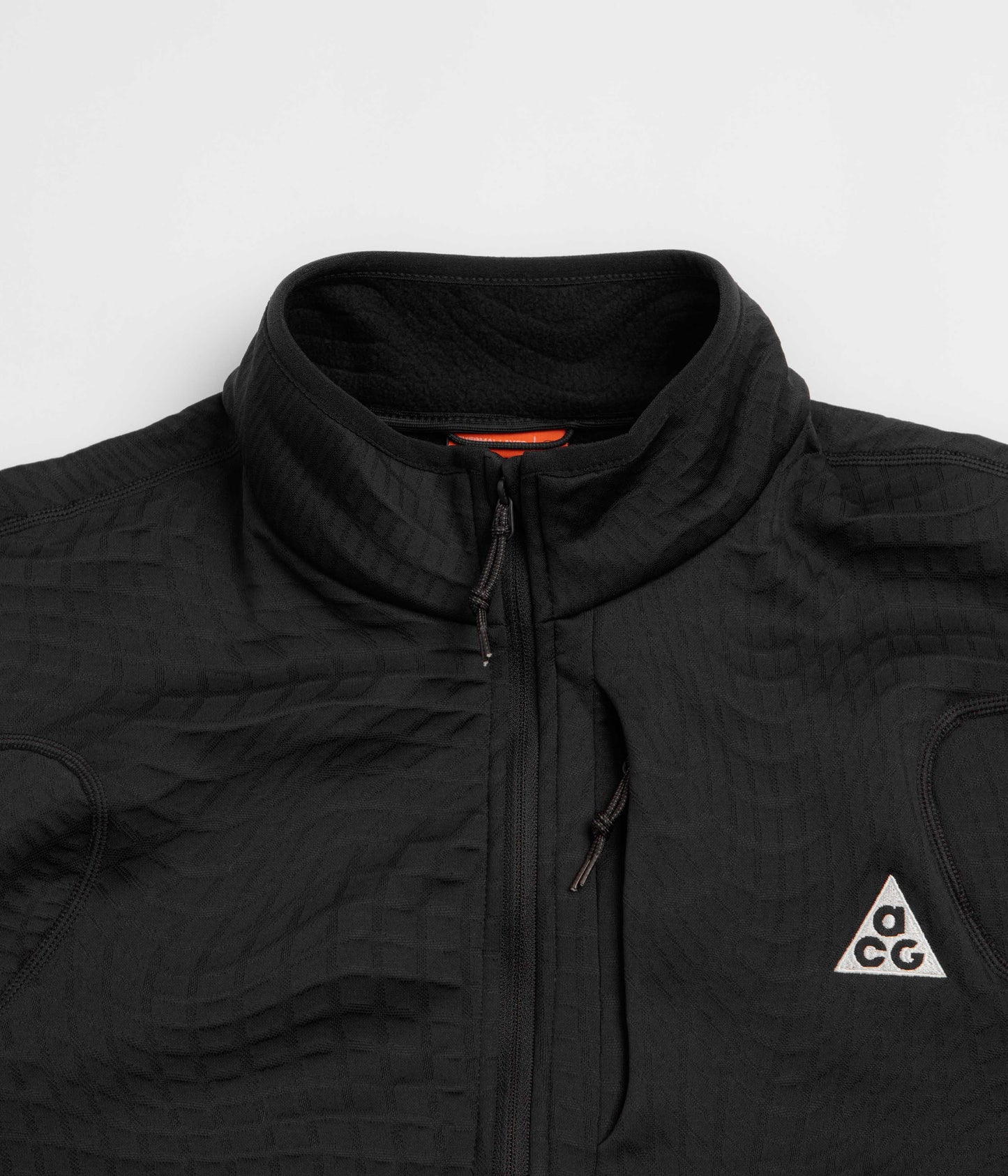 Nike ACG Wolf Grid 1/2 Zip Sweatshirt - Black / Summit White