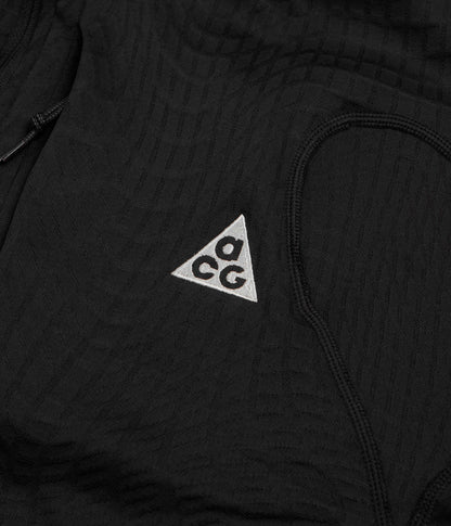 Nike ACG Wolf Grid 1/2 Zip Sweatshirt - Black / Summit White