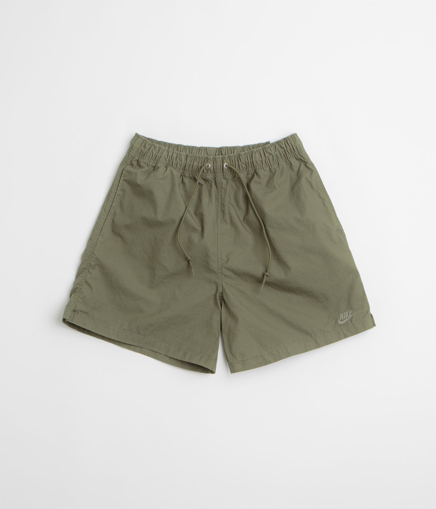 Nike Club Flow Wash Shorts - Medium Olive / Medium Olive