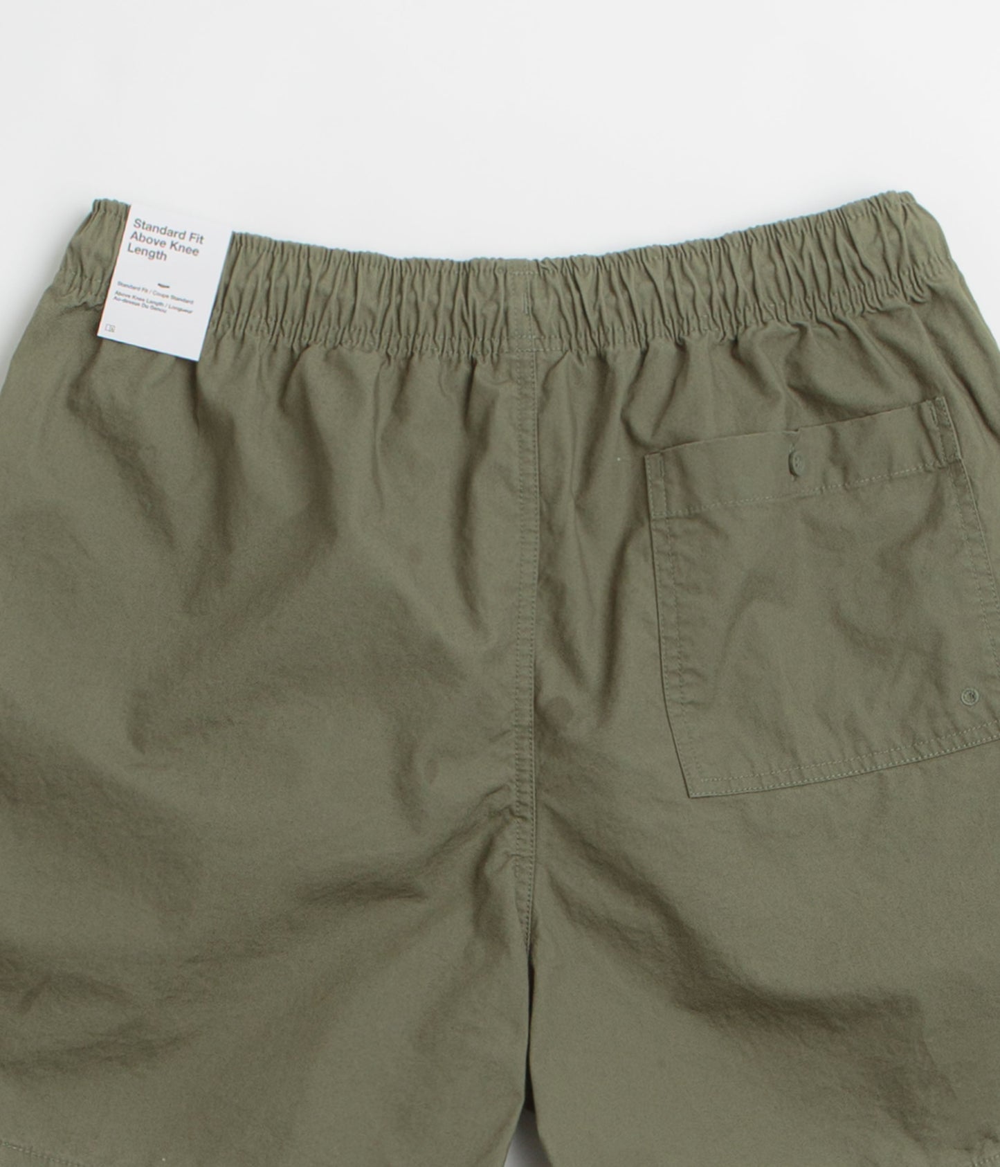 Nike Club Flow Wash Shorts - Medium Olive / Medium Olive