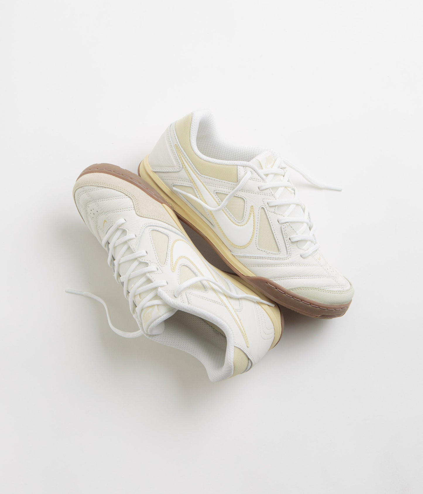 Nike Gato Shoes - Sail / Light Khaki - White - Gum Dark Brown