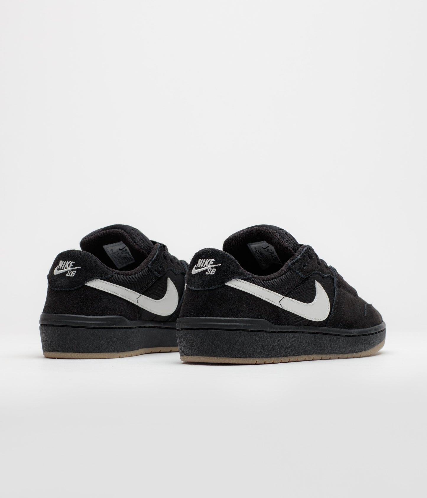 Nike SB Code 58 Shoes - Black / Summit White - Black - Gum Light Brown