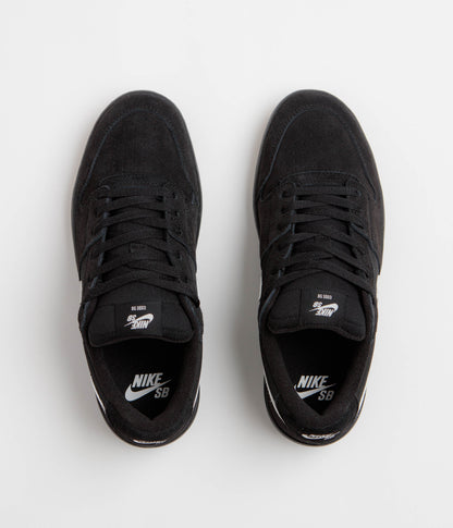 Nike SB Code 58 Shoes - Black / Summit White - Black - Gum Light Brown