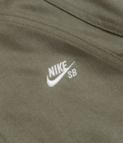 Nike SB Denim Track Jacket - Medium Olive / White
