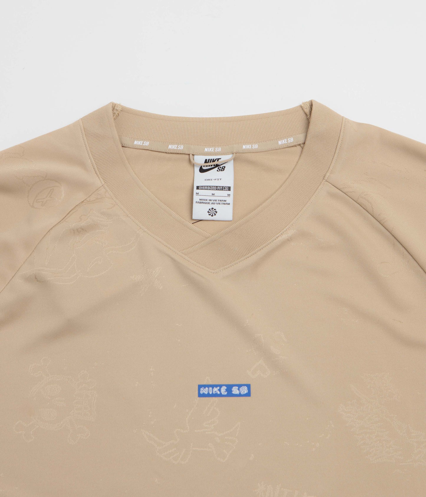 Nike SB Desk Doodle Jersey - Linen