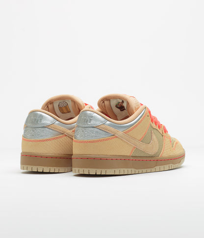Nike SB Dunk Low Pro ‘Som Tum' Shoes - Canvas / Vachetta Tan - Parachute Beige