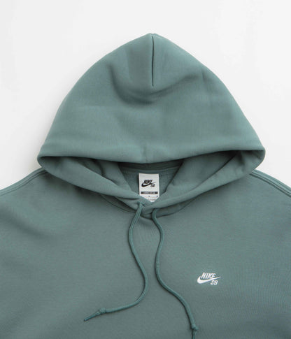 Nike SB Essential Logo Hoodie - Mineral Slate / White