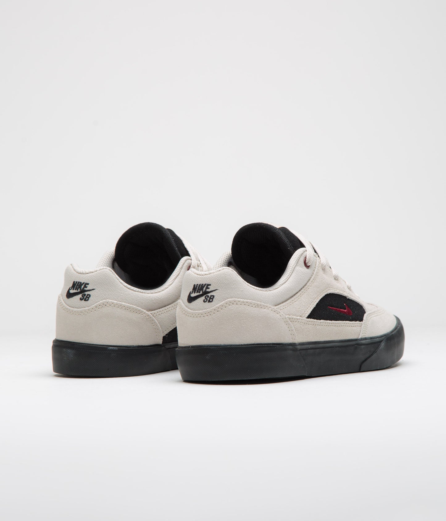Nike SB Malor Shoes - Light Orewood Brown / Team Red - Black