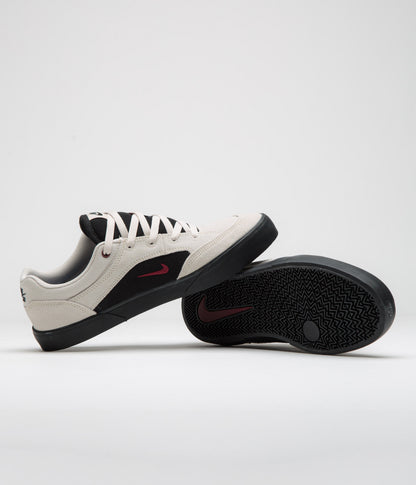Nike SB Malor Shoes - Light Orewood Brown / Team Red - Black