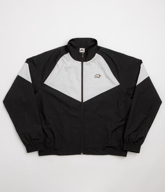 Nike SB Pavan Track Jacket - Black / Black / White / White