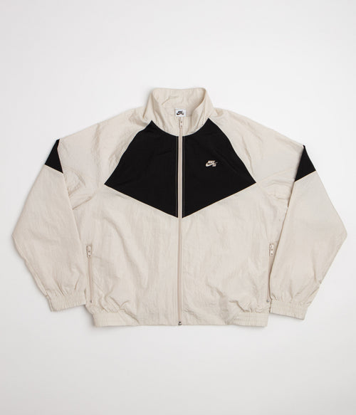 Nike SB Pavan Track Jacket - Light Orewood Brown / Black / Black / White