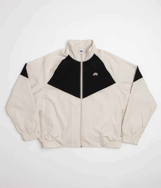Nike SB Pavan Track Jacket - Light Orewood Brown / Black / Black / White