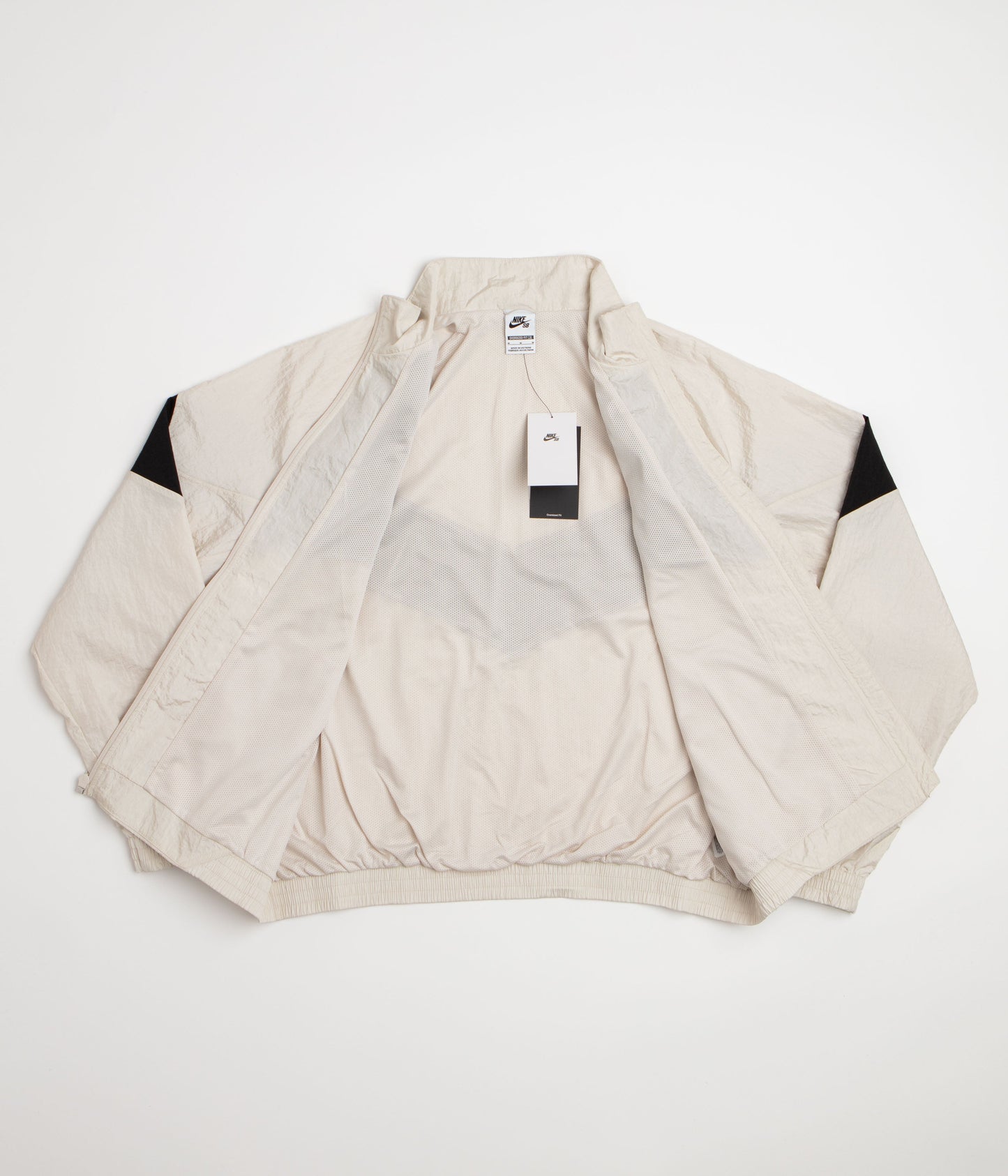 Nike SB Pavan Track Jacket - Light Orewood Brown / Black / Black / White