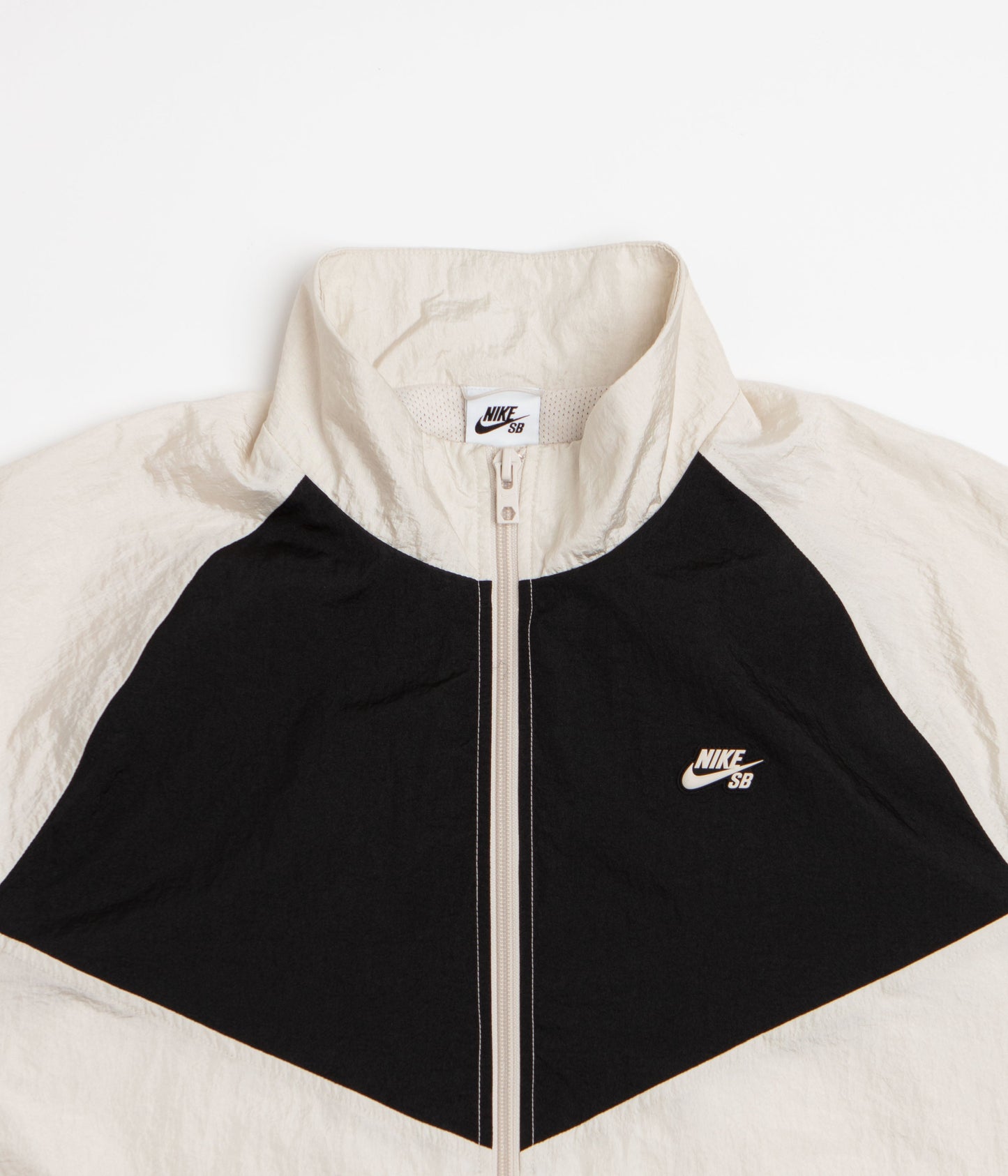 Nike SB Pavan Track Jacket - Light Orewood Brown / Black / Black / White