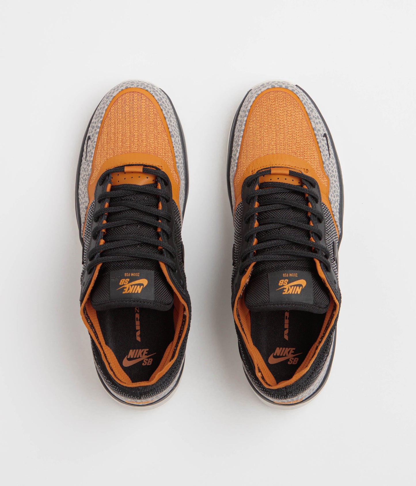 Nike SB PS8 Shoes - Cobblestone / Black - Monarch - Light Orewood Brown