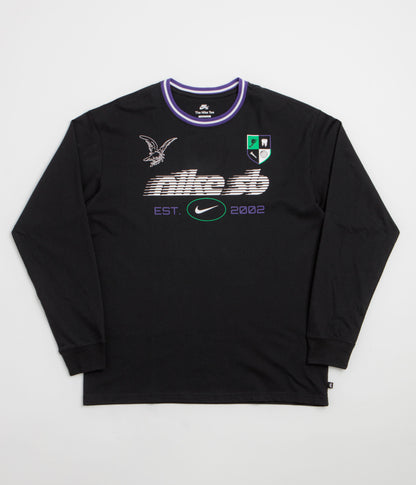 Nike SB Rugby Long Sleeve T-Shirt - Black