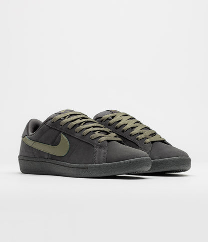 Nike SB Tennis Classic Shoes - Deep Pewter / Medium Olive - Deep Pewter