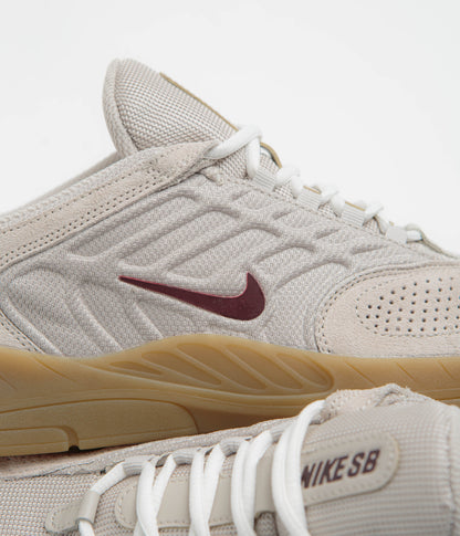 Nike SB Vertebrae Shoes - Cream II / Burgundy Crush - Phantom