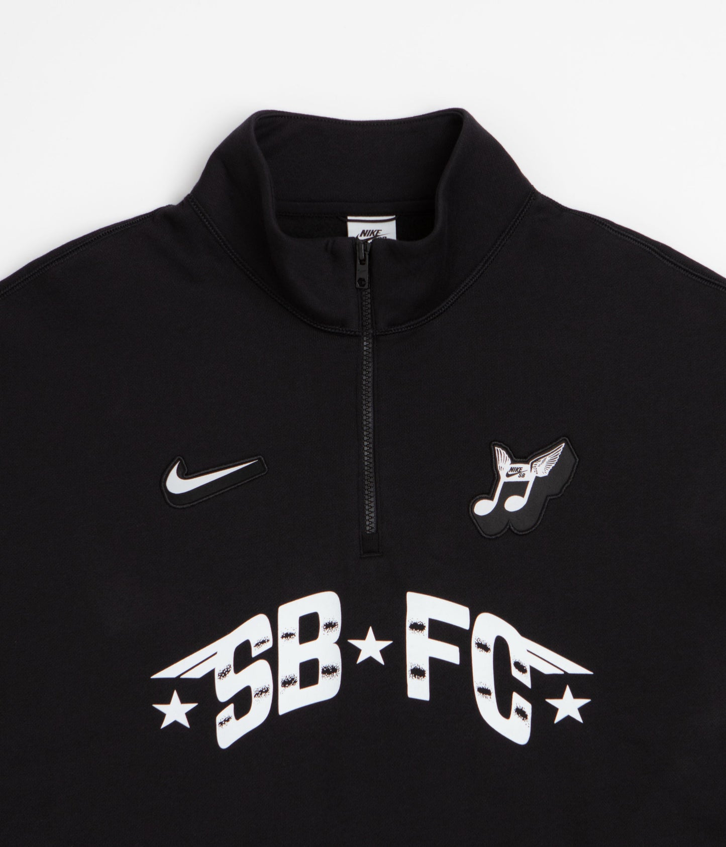 Nike SB World Cup Half Zip Sweatshirt - Black