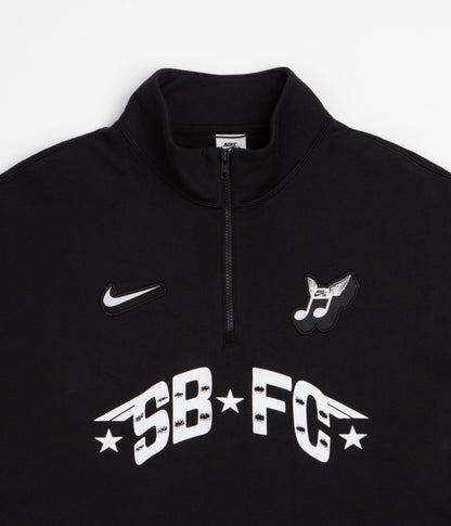 Nike SB World Cup Half Zip Sweatshirt - Black