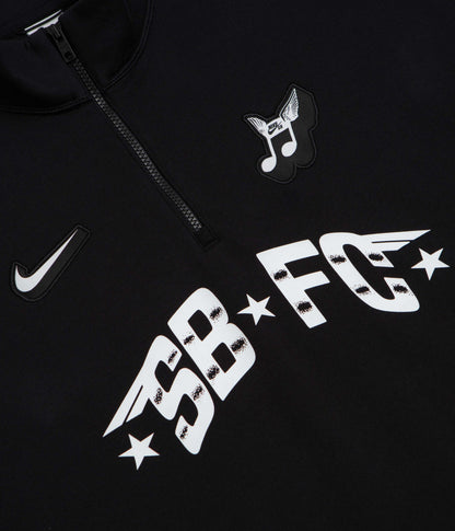 Nike SB World Cup Half Zip Sweatshirt - Black