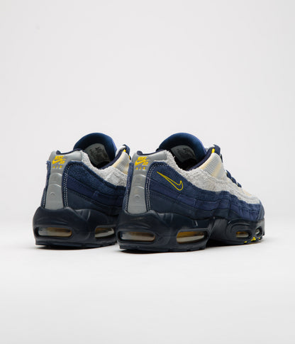 Nike SB x Eric Koston Air Max 95 Shoes - Obsidian / Speed Yellow - Midnight Navy - Navy