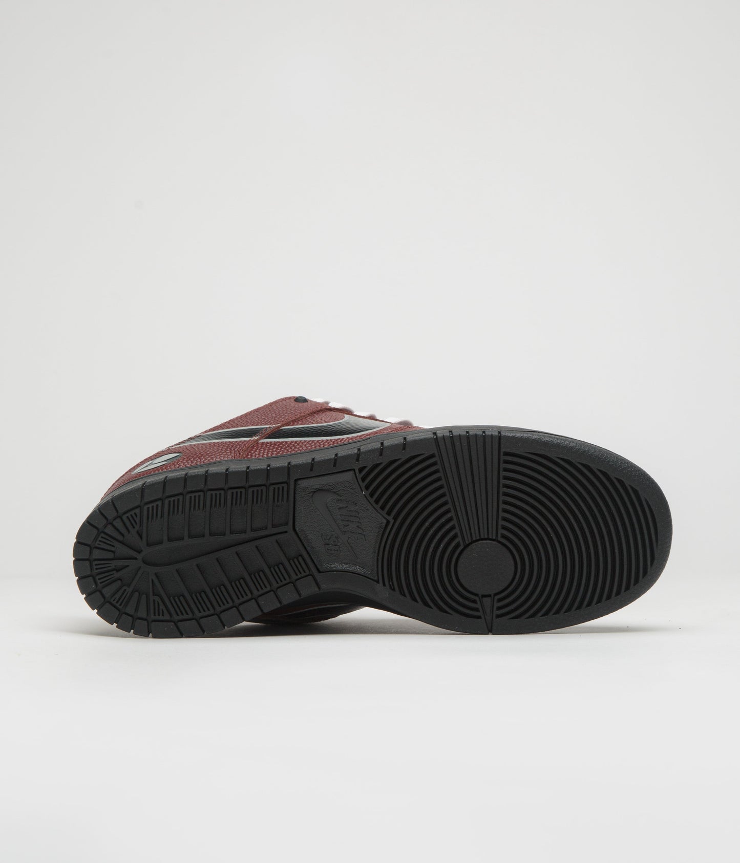Nike SB x Limosine Skateboards Dunk Low Pro Shoes - Dark Pony / Black - Silver - White