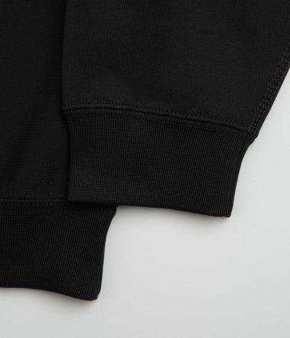 Nike Solo Swoosh Crewneck Sweatshirt - Black / White / White