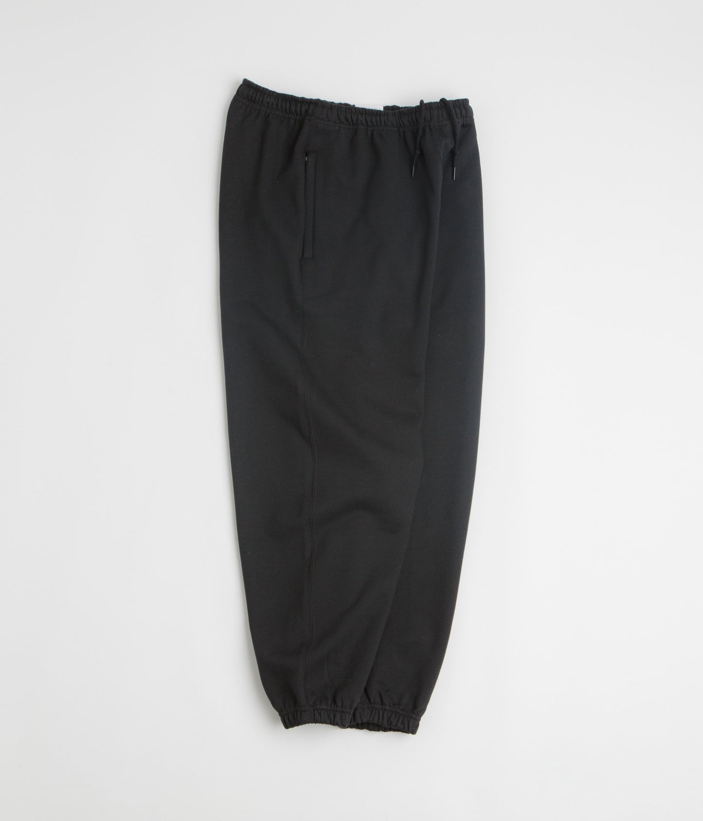 Nike Solo Swoosh Cuffed Sweatpants - Black / Black / White