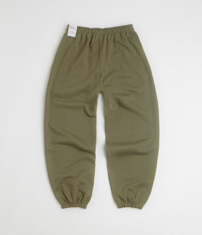 Nike Solo Swoosh Cuffed Sweatpants - Medium Olive / Medium Olive / White