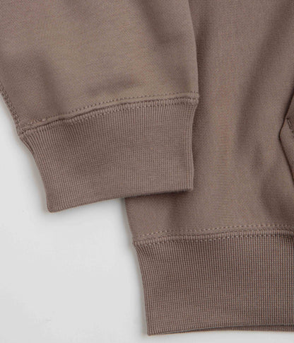 Nike Solo Swoosh Hoodie - Mink Brown / Mink Brown / White