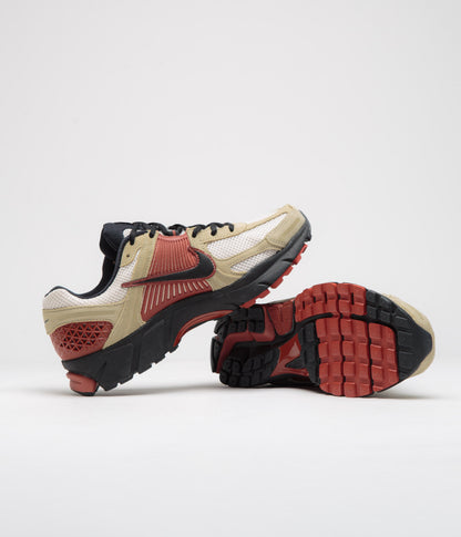 Nike Vomero 5 Shoes - Desert Khaki / Black - Light Orewood Brown