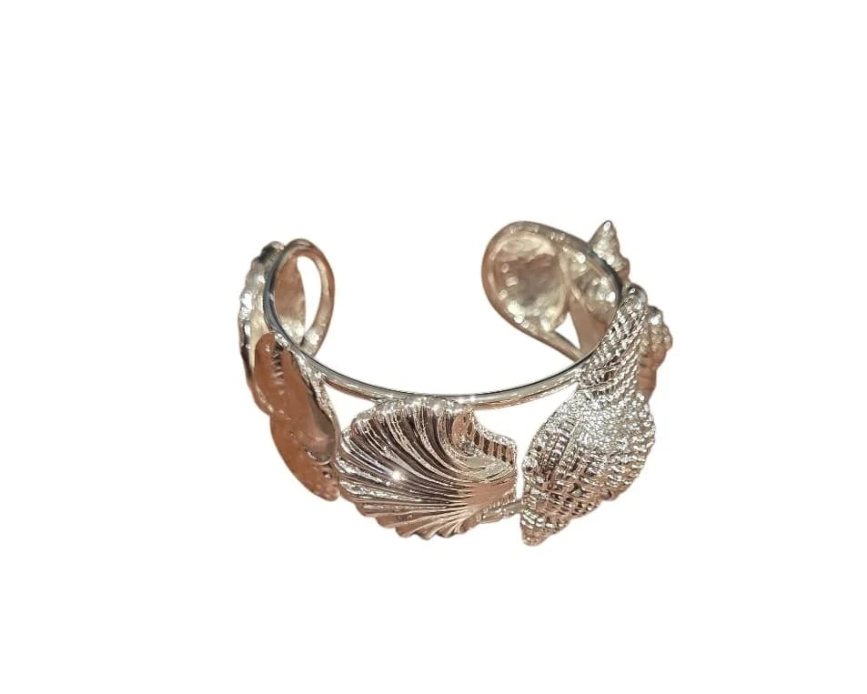 Ocean Tresure Cuff - Silver