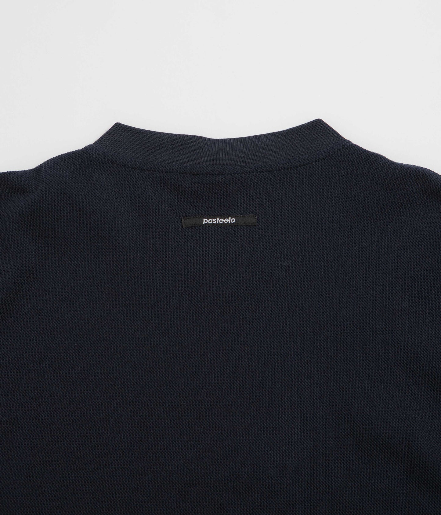 Pasteelo Pique Sports Long Sleeve T-Shirt - Navy